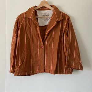 Ace & Jig Highway Jacket in cognac